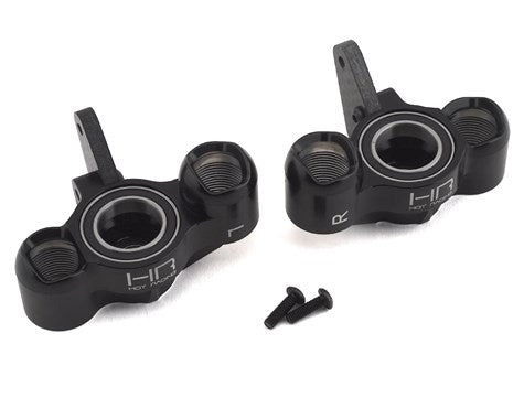 Hot Racing Kraton Aluminum "HD Bearings" Axle Carriers (Black) (Legacy)   (AON21MA01)