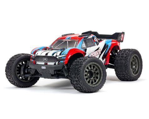 Arrma Vorteks 4X4 3S BLX 1/10 RTR Brushless Stadium Truck (Red) w/2.4GHz Radio  (ARA4305V3T1)