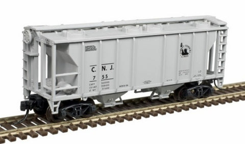 Atlas N Scale Trainman PS-2 Covered Hopper Jersey Central #830 (ATL50004187)