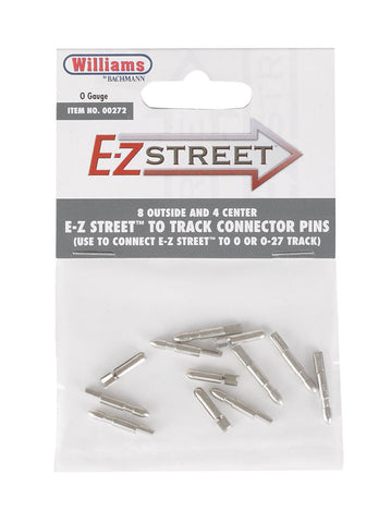 Bachmann E-Z Street To Track Connector Pins (8 Outside & 4 Center) (BAC00272)