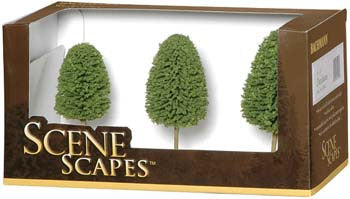 Bachmann SceneScapes Deciduous Trees 3-4" (3) (BAC32006)