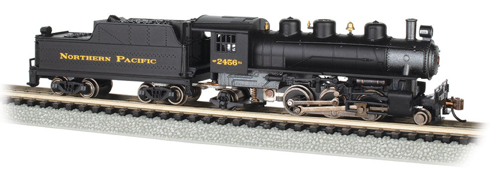 Bachman NORTHERN PACIFIC #2456 - PRAIRIE 2-6-2 & TENDER (N SCALE)  (BAC51557)