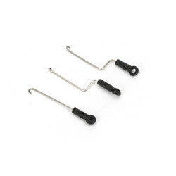 Blade Servo Pushrod Set with ball link: 3pcs: mCP X (BLH3508)