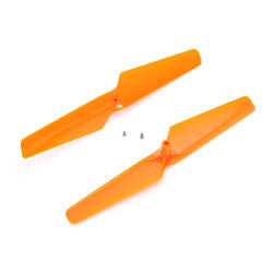 Blade Prop, CW & CCW Rotation, Orange: 180 QX HD, mQX (BLH7405)