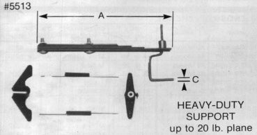 Med. Tailwheel Assy. (CB5513)