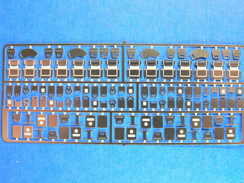 Detail Master 1/24-1/25 Seatbelts Hardware (DTM-2540)