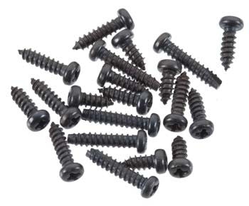 Duratrax Round Head S/T Screw 2.6mm (20) (DTXQ0203)