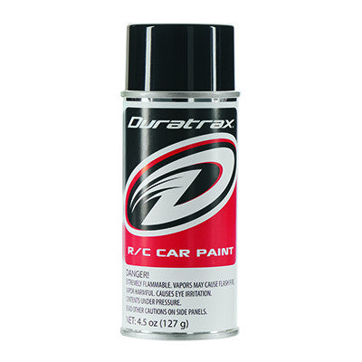 Duratrax Polycarb Spray Basic Black 4.5 oz  PC250 (DTXR4250)