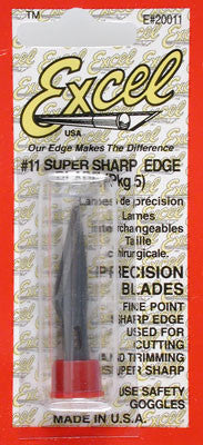 Excel Super Sharp #11 Blades (5) (EXL20011)