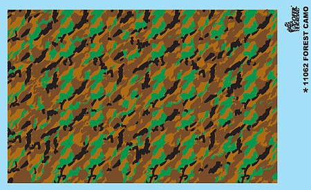 Gofer Racing Forest Camo Decal (GOF11062)
