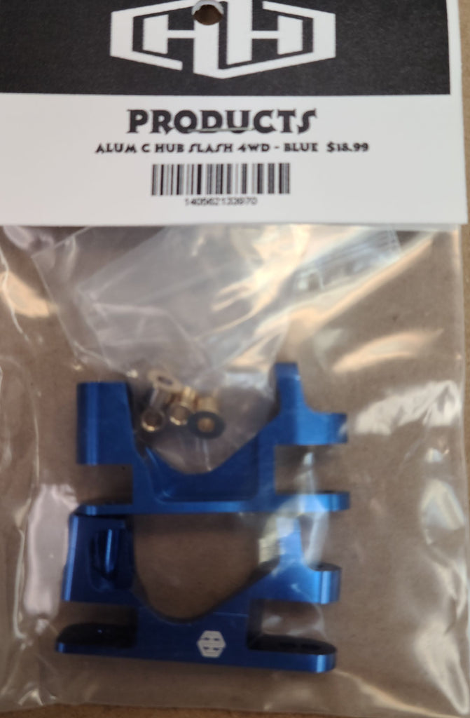Hamilton Hobbies Aluminum C HUb Slash 4 WD - Blue   (HAM133970)