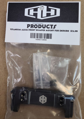 Hamilton Hobbies ENDURO ALUM FRONT BUMPER MOUN  (HAM134058)