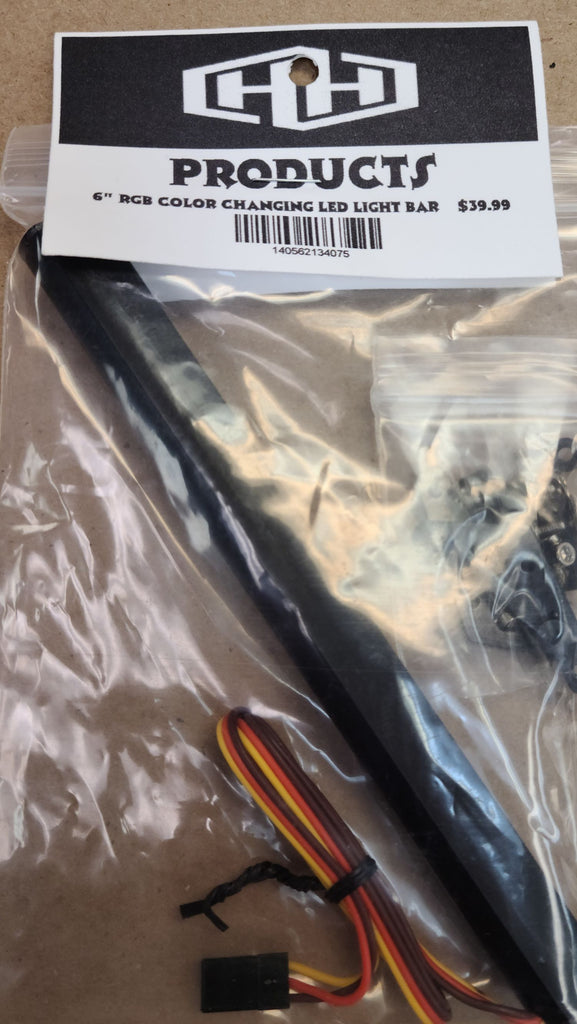 Hamilton Hobbies 6" RGB Color Changing LED Light Bar  (HAM134075)