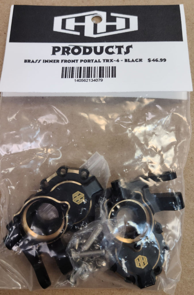 Hamilton Hobbies TRX-4 BRASS FRONT STEERING KNUC  (HAM134079)