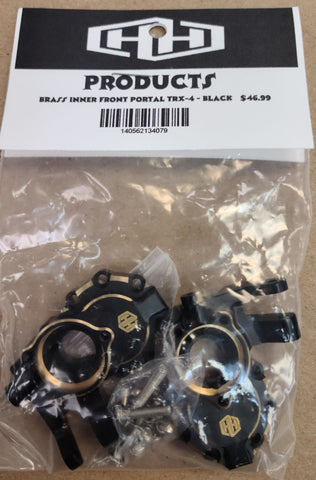 Hamilton Hobbies TRX-4 BRASS FRONT STEERING KNUC  (HAM134079)