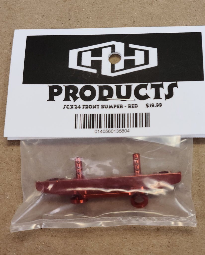 Hamilton Hobbies SCX24 Front Bumper - Red (HAM135804)