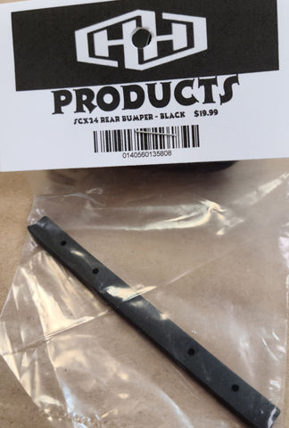 Hamilton Hobbies SCX24 Rear Bumper - Black   (HAM135808)