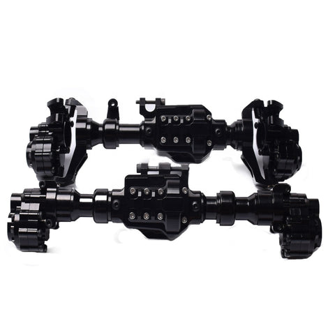 Hamilton Hobbies TRX4 CNC AXLE SET - BLACK  (HAM136053)