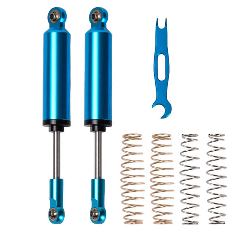 Hamilton Hobbies 90MM SCALE SHOCKS - Blue  (HAM136059)