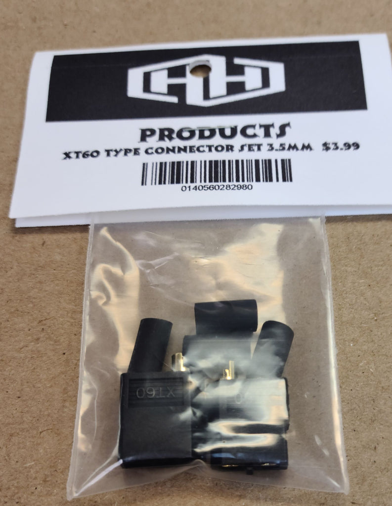 Hamilton Hobbies MALE/FEMALE XT60 PLUGS   (HAM2980)