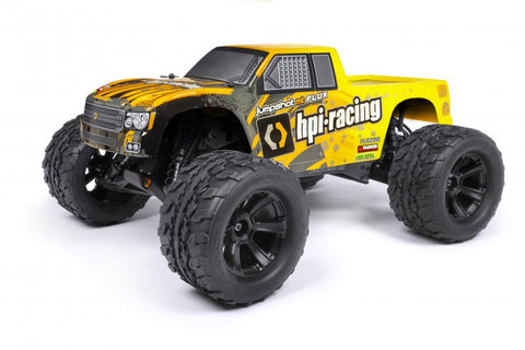 HPI Racing Jumpshot 1/10 Monster Truck Flux 2WD Grey / Yellow, RTR  (HPI160030)