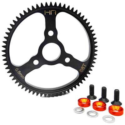 Hot Racing Heavy Duty Steel Spur Gear 32P 68T 0.8mm  (SERVO268)
