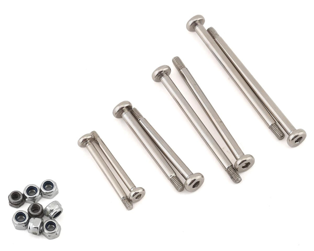 Hot Racing Traxxas Slash Hardened Chrome Plated Steel Hinge-Pin Set  (HRASTE1568E08)