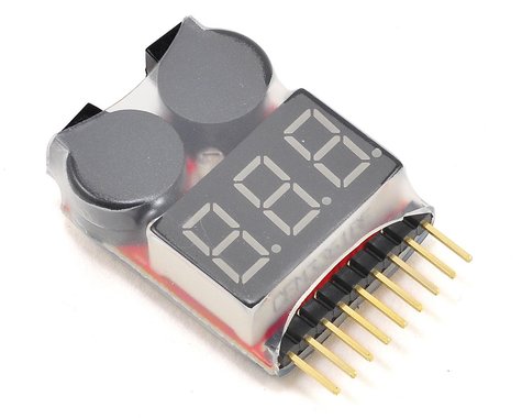 Team Integy LiPo Voltage Checker w/Warning Alarm  (INTC23212)