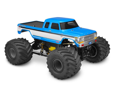 JConcepts 1979 F250 SuperCab Monster Truck Body w/Bumpers (Clear)  (JCO0329)