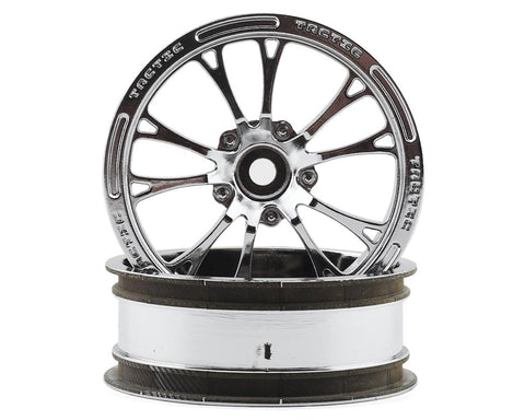 JConcepts Tactic Street Eliminator 2.2" Front Drag Racing Wheels (2) (Chrome) w/12mm Hex  (JCO3399C)