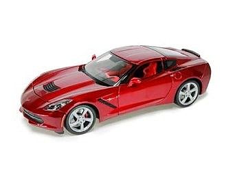 Maisto 2014 Corvette Stingray Coupe (Metallic Red) (MAI31182RED)