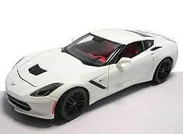 Maisto 2014 Corvette Stingray Z51 (White)  (MAI31677WHT)