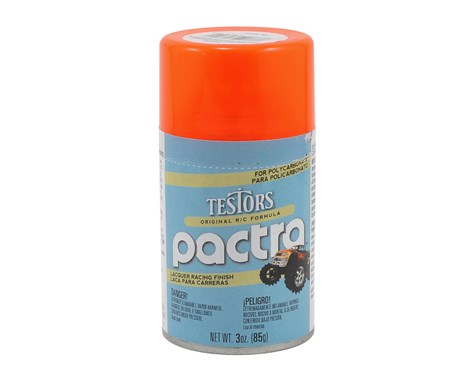 Pactra Fluorescent Orange RC Lacquer Spray Paint (3oz)  (PAC303409)