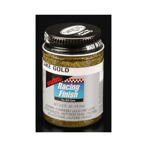 Pactra Polycarbonate Metal Flake Gold Colored Paint 2/3 oz (PAC70)