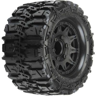 Pro-Line Trnchr HP 2.8 BELT Tires MTD Raid 6x30 WhlsF/R  (PRO1016810)