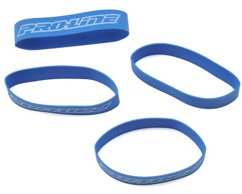 Pro-Line Rubber Tire Glue Bands (4)  (PRO629800)