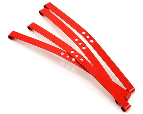 RC4WD Trail Finder Flex Leaf Spring (Red - Super Soft) (4)  (RC4ZS0570