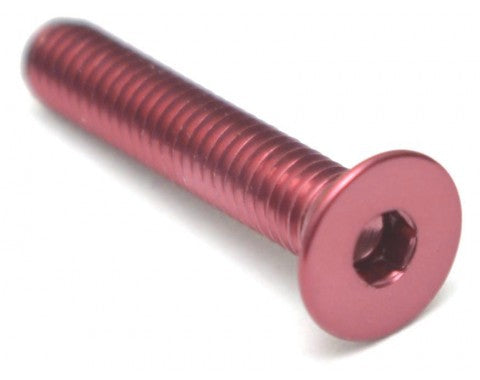 Hamilton Hobbies 3 X 16 Red Countersunk Screws (4) (HAM128568)