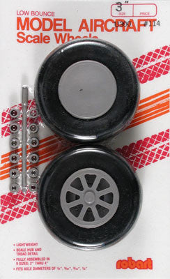 Robart Scale Wheels 3" (2) (ROB114)