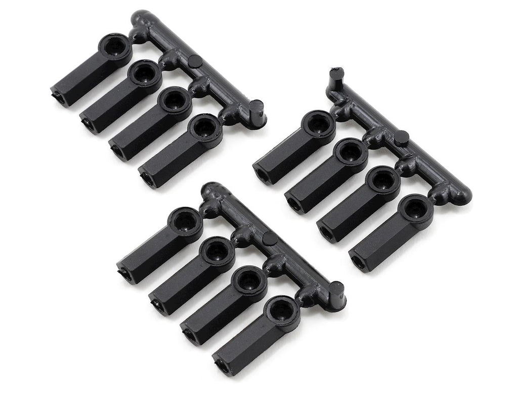 RPM Heavy Duty 4-40 Rod Ends (Black) (12)  (RPM73372)