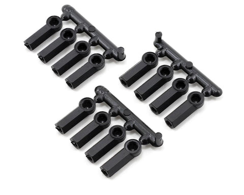 RPM Heavy Duty 4-40 Rod Ends (Black) (12)  (RPM73372)
