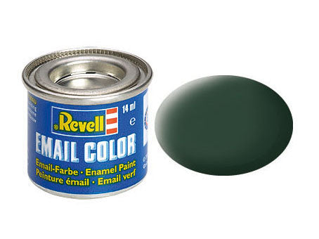 Revell 14ml Enamel RAF Dark Green Matt   (RVL32168)
