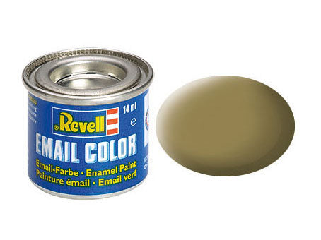 Revell 14ml Enamel Olive Brown Matt Tinlet (RVL32186)