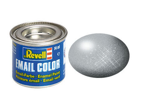 Revell 14ml Enamel Silver Metallic Tinlet  (RVL32190)