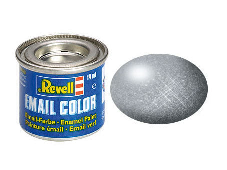 Revell 14ml Enamel Steel Metallic Tinlet   (RVL32191)