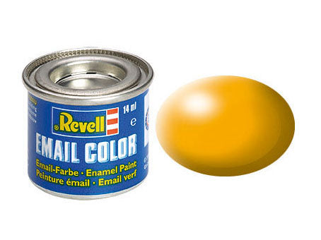 Revell 14ml Enamel Yellow Silk Tinlets  (RVL32310)
