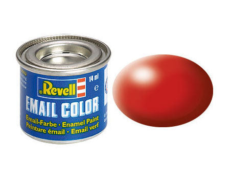 Revell 14ml Enamel Fiery Red Silk Tinlet (RVL32330)
