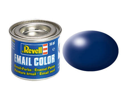 Revell 14ml Enamel Dark Blue Silk Tinlet (RVL32350)