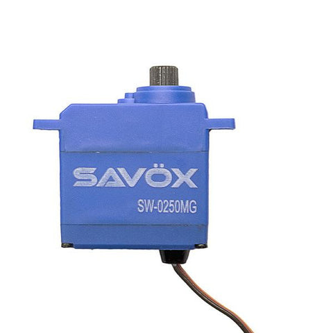 Savox - WATERPROOF DIGITAL MICRO SERVO .11/69@6V IDEAL FOR TRAXXAS 1/16 (SAVSW0250MG)