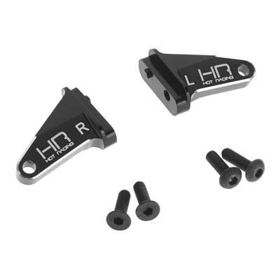 Hot Racing Aluminum Motor Plate Mount Black SCX2 (SCXT18M01)